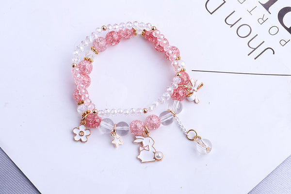 Cute Rabbit Girl Bracelet JK2861