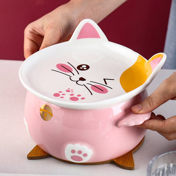 Lovely Cat Printed Bowl JK2858