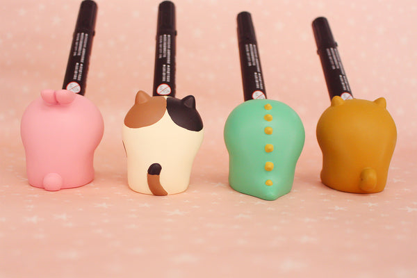 Lovely Cats Mini Pen Container JK2488