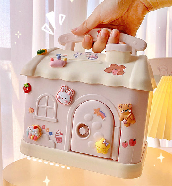 Cute House Piggy Bank JK3055