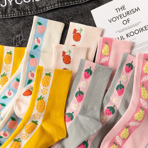 Lovely Fruits Socks JK2348