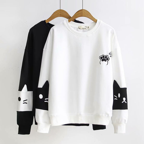 Cute Cat Paw Hoodie JK2215