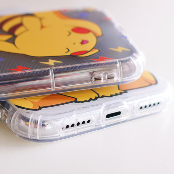 Lovely Pikachu Phone Case for iphone 6/6s/6plus/7/7plus/8/8P/X/XS/XR/XS Max JK1320