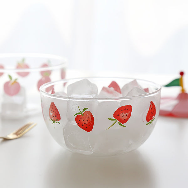 Strawberry and Peach Bowl JK2692