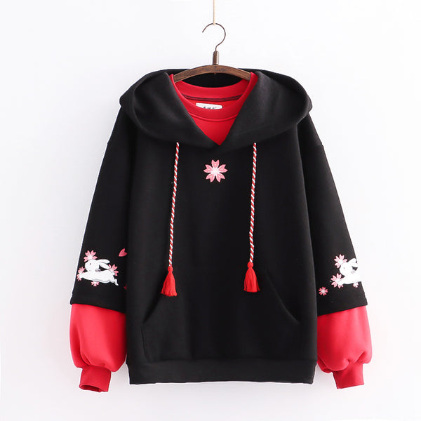 Fashion Sakura Rabbit Hoodie JK2926