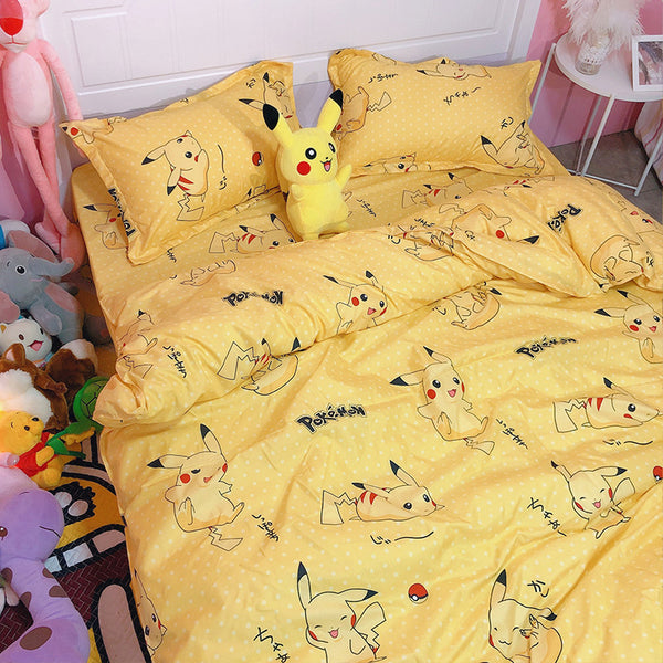 Lovely Pikachu Bedding Set JK2096