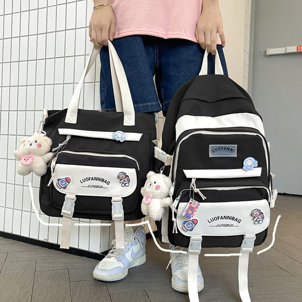Fashion Cartoon Backpack Set JK3167