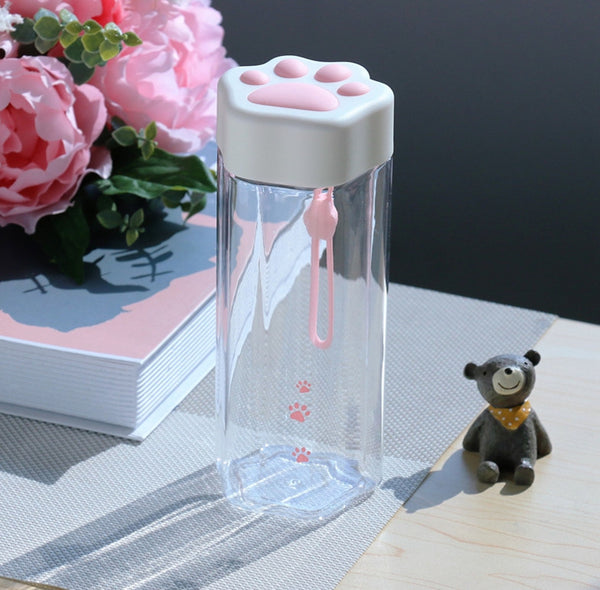 Lovely Cat Paw Water Bottle JK2209