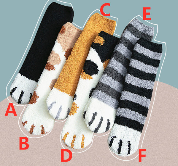 Lovely Cats Paw Socks JK1872