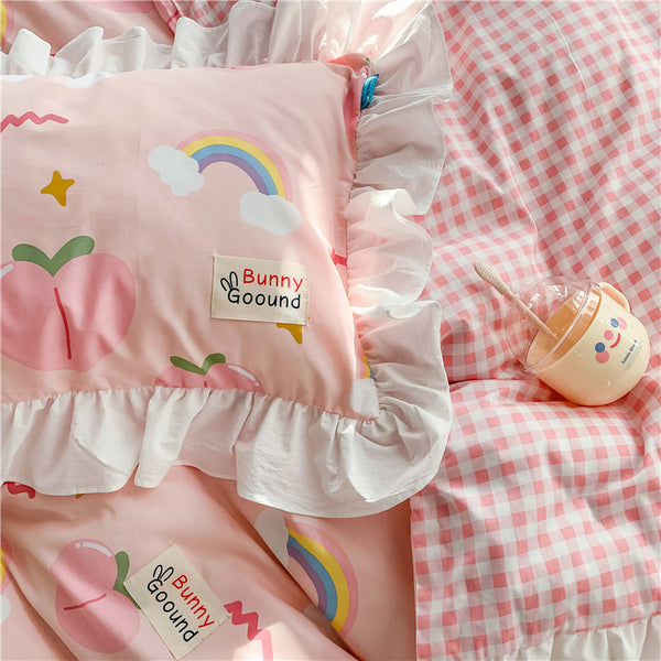 Sweet Peach Bedding Set JK2705