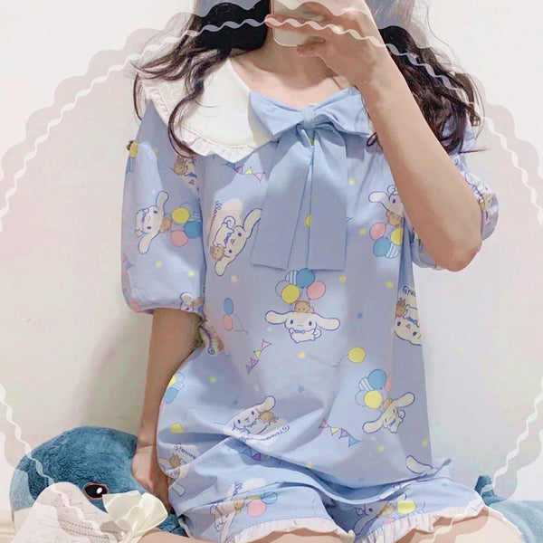 Fashion Anime Summer Pajamas Suit JK2807
