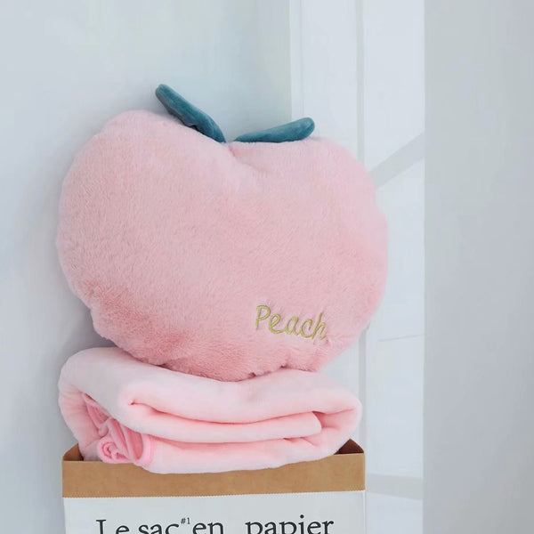 Pink Peach Pillow And Blanket JK2211