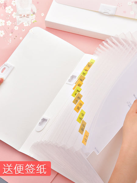 Lovely Sakura Cat File Folder JK2752