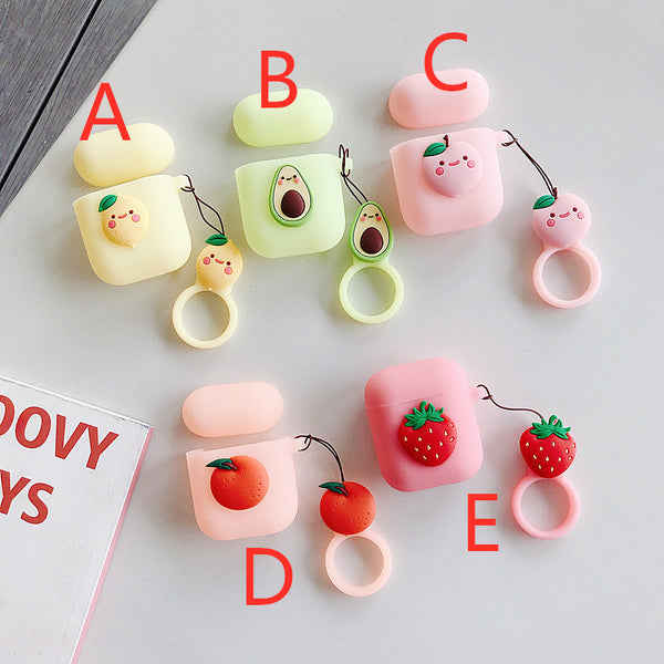 Lovely Fruits Airpods Protector  JK1694