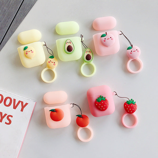 Lovely Fruits Airpods Protector  JK1694