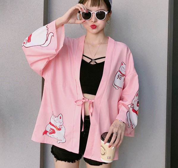 Lovely Cats Summer Coat JK2047