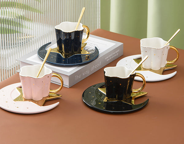 Moon and Star Mug Cup Set JK2949