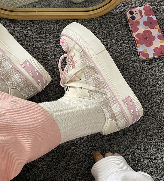 Lovely Kitty Canvas Shoes JK3460