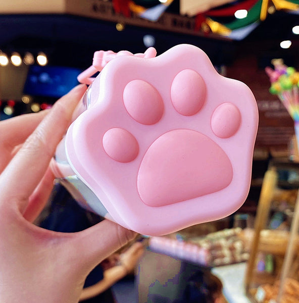 Lovely Cat Paw Water Bottle JK2209
