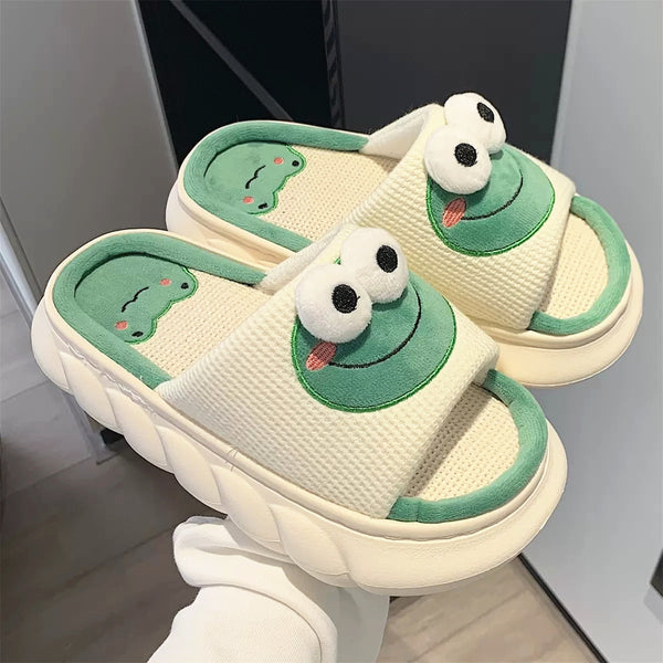 Lovely Frog Slippers JK3323
