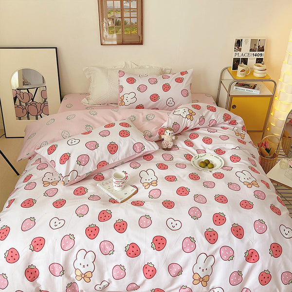 Fashion Strawberry Bedding Set JK3265