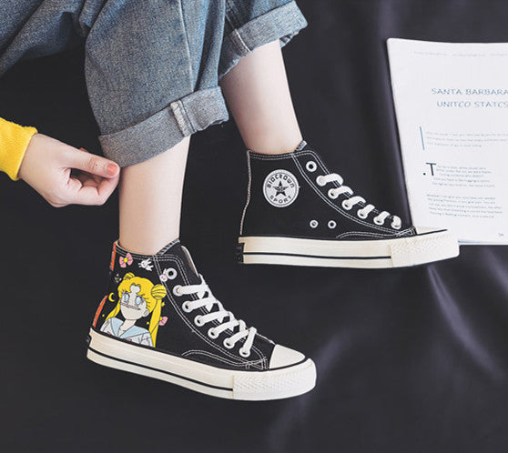 Fashion Sailormoon Canvas Shoes  JK1752