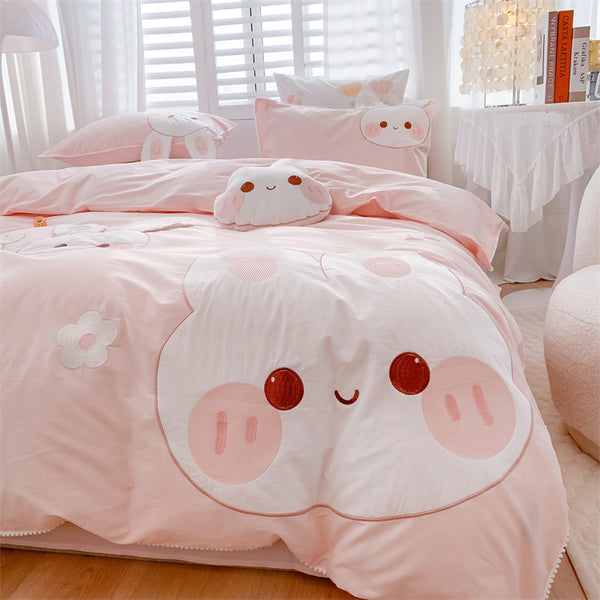 Fashion Rabbit Bedding Set JK3215