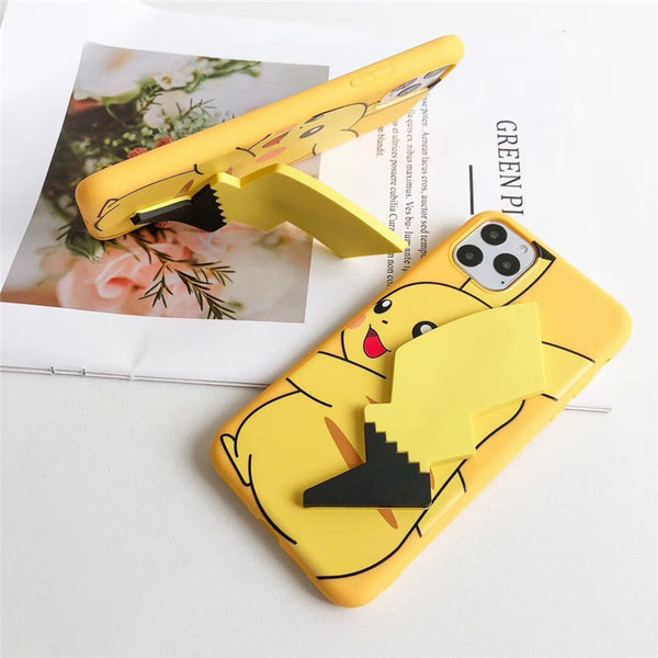 Cute Pikachu Phone Case for iphone 6/6s/6plus/7/7plus/8/8P/X/XS/XR/XS Max/11/11 pro/11 pro max JK1825