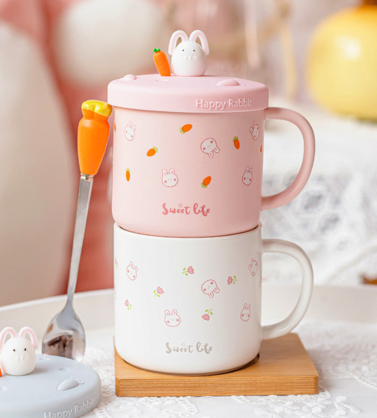 Cheerful Rabbit Mug – Kawaiies