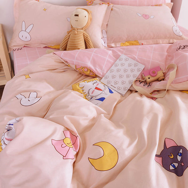 Sweet Sailormoon Bedding Set JK2053