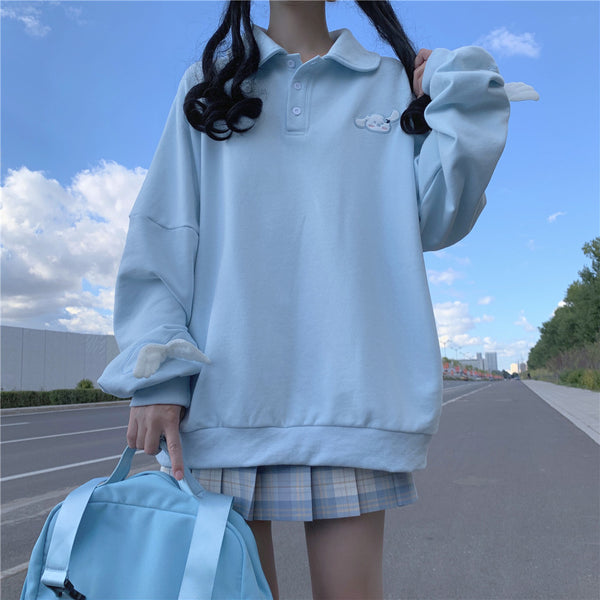 Cute Cartoon Girl Hoodie JK2892
