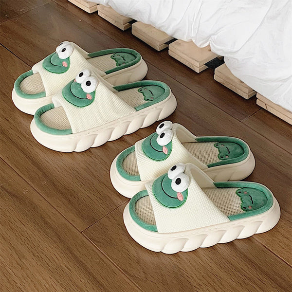 Lovely Frog Slippers JK3323