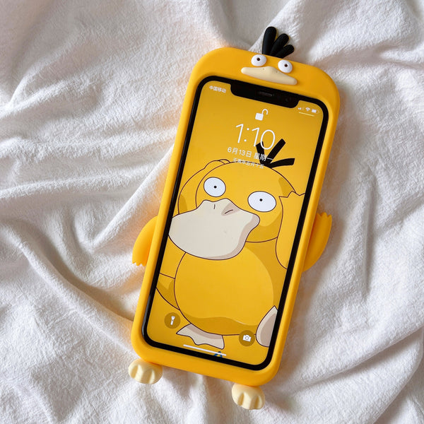 Cute Duck Phone Case for iphone 7/7plus/8/8P/X/XS/XR/XS Max/11/11pro/11pro max/12/12pro/12pro max/12mini/13/13pro/13pro max JK3211