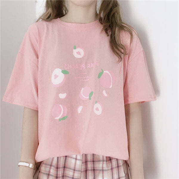 Cute Peach T-shirt JK2242