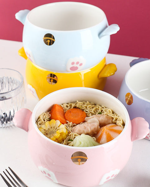 Lovely Cat Printed Bowl JK2858