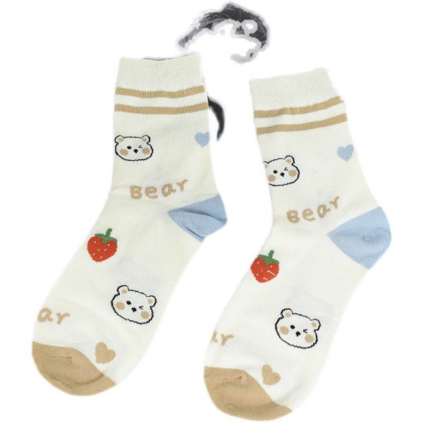 Lovely Bear Socks JK3093