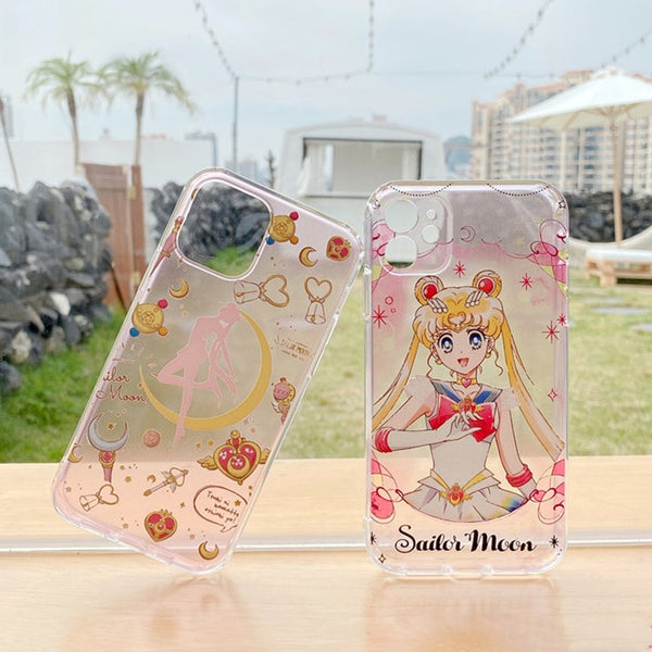 Cute Sailormoon Phone Case for iphone7/7plus/8/8P/X/XS/XR/XS Max/11/11 pro/11 pro max/12/12pro/12mini/12pro max JK2585