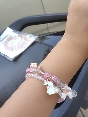 Cute Rabbit Girl Bracelet JK2861
