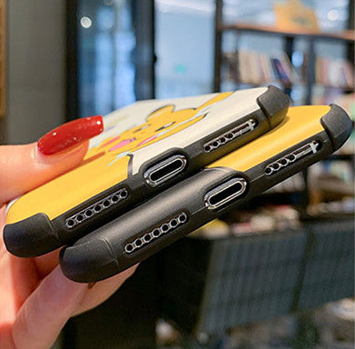 Lovely Pikachu Phone Case for iphone 6/6s/6plus/7/7plus/8/8P/X/XS/XR/XS Max JK1672