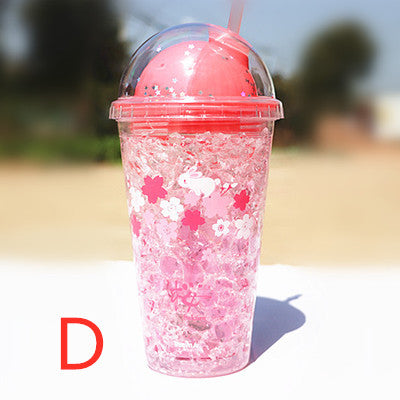 New Style Sakura Water Bottle  JK1252