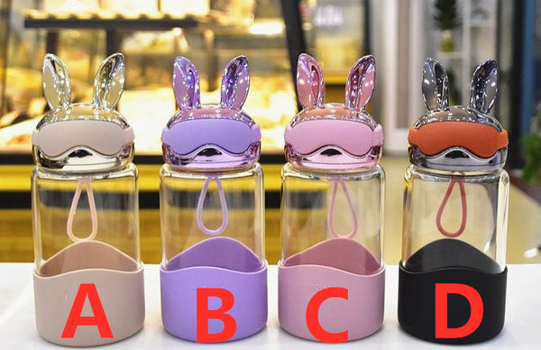 Cute Rabbit Ear Water Bottle JK1812