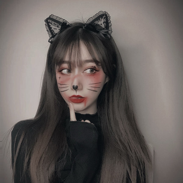 Cute Cat Ears Hair Clips JK2410