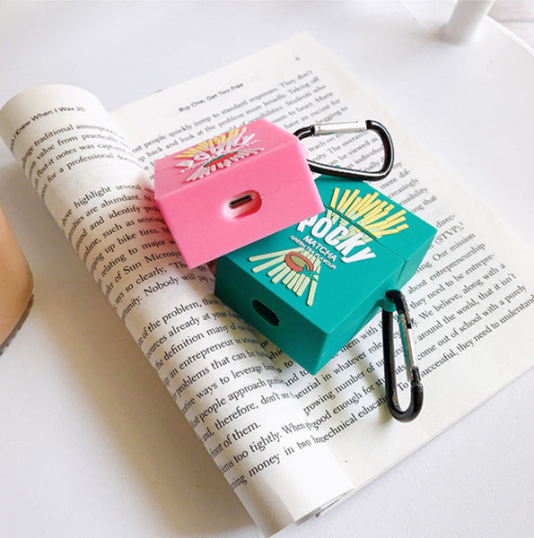 Cute Pocky Airpods Protector Case JK2018