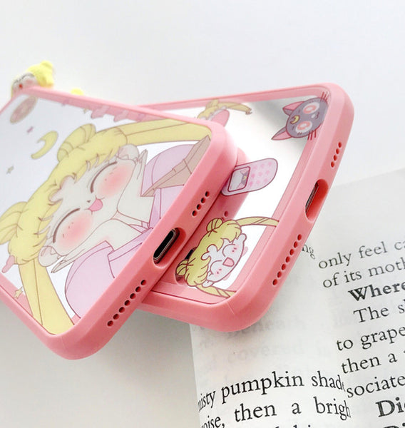 Cute Usagi Phone Case for iphone7/7plus/8/8P/X/XS/XR/XS Max/11/11 pro/11 pro max JK2071