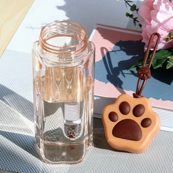 Lovely Cat Paw Water Bottle JK2209