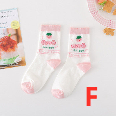 Cute Strawberry Socks JK2416