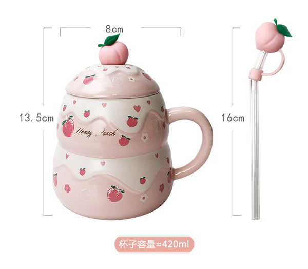 Kawaii Fruits Mug Cup JK3486