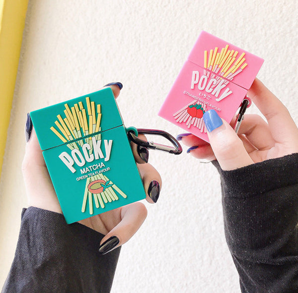 Cute Pocky Airpods Protector Case JK2018