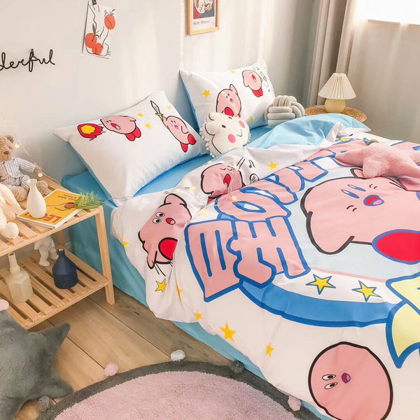 Cute Kirby Bedding Set JK1844