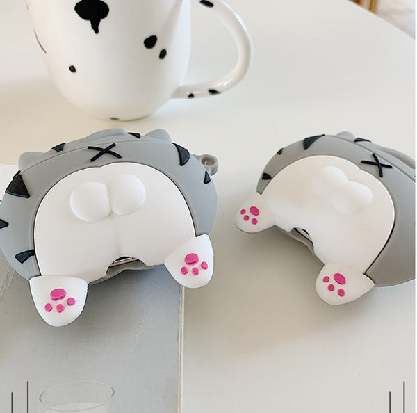 Cute Cats Ass Airpods Protector Case  JK1833